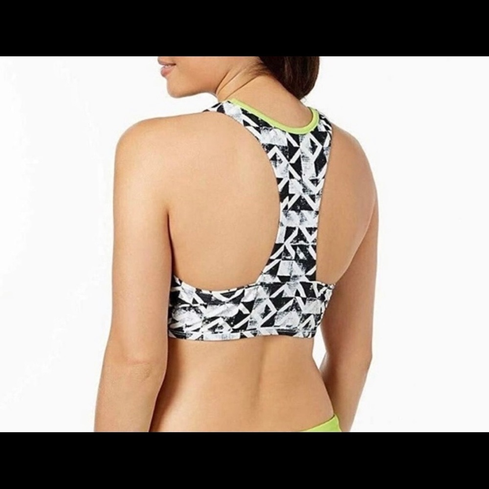 NWT Go by Gossip High Neck Racerback Bikini Top